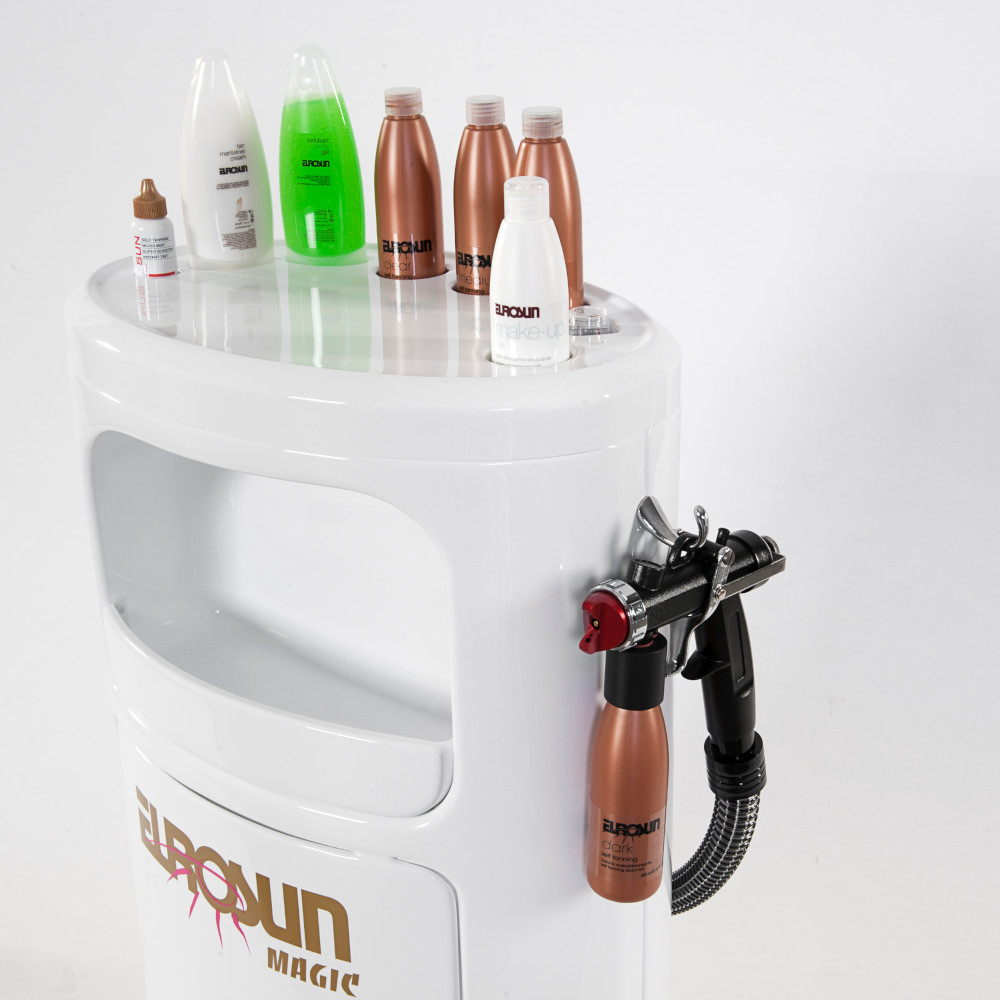 Spray de bronzare Magic Spray Station Turbo Body pentru corp şi faţă 